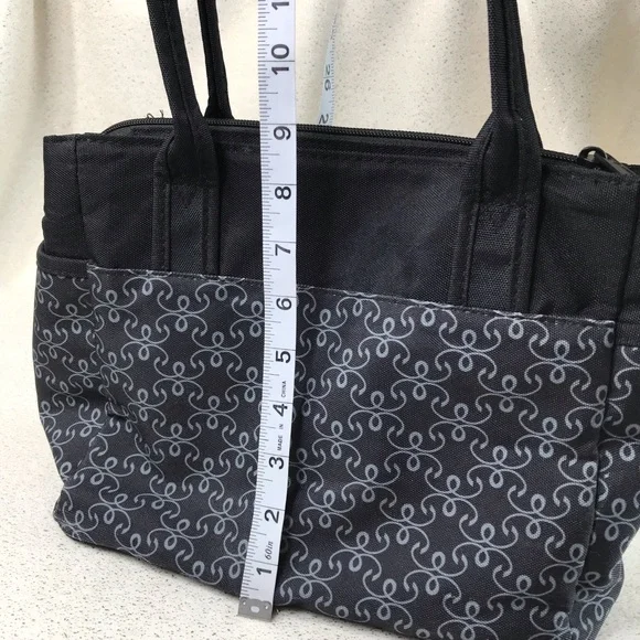 The First Years Baby Tote Bag Black Small - Picture 6 of 11